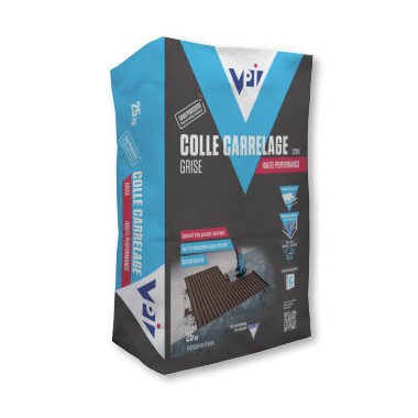 Colle carrelage grise haute performance - 25kg