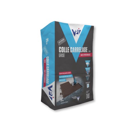 Colle carrelage grise haute performance - 25kg