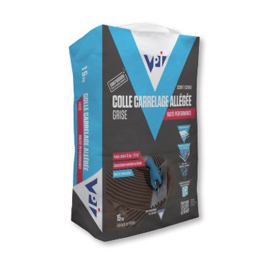 Colle carrelage allégée grise - 15kg